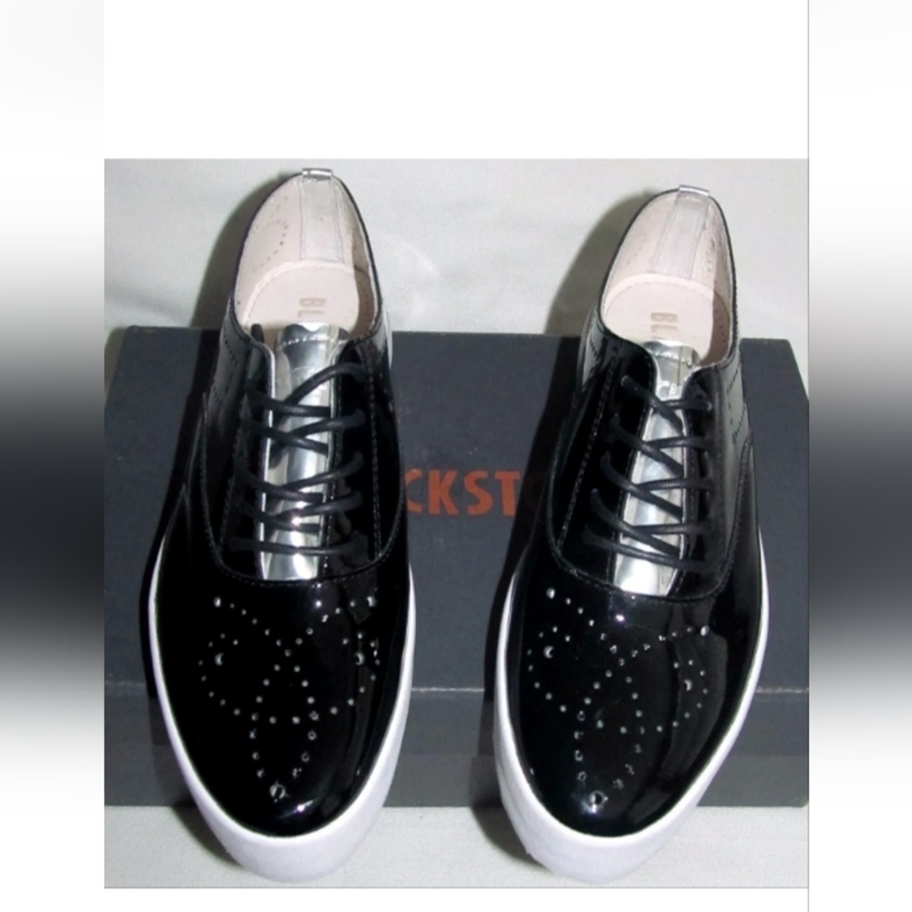 Blackstone Nl41 patent leather sneakers 8